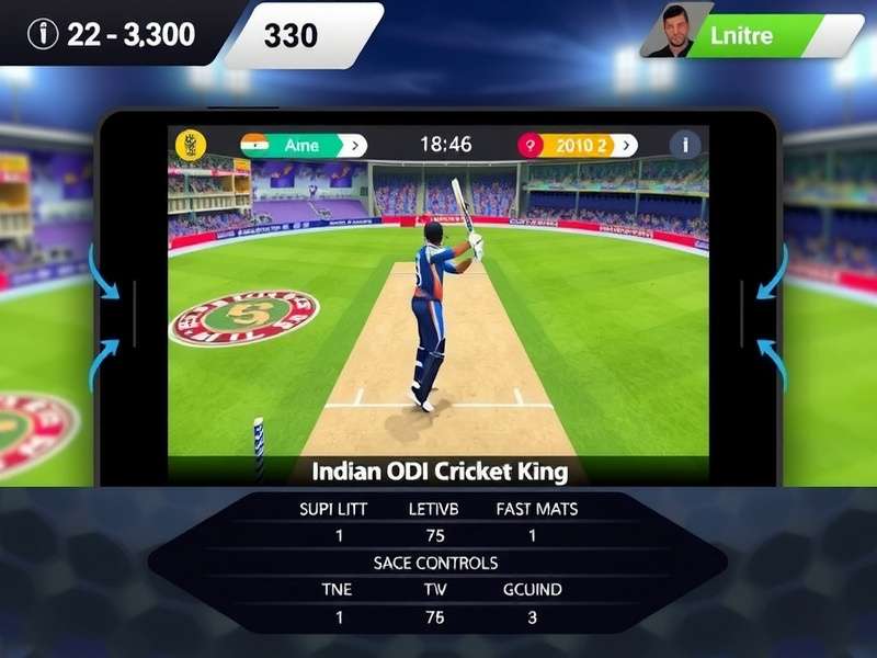 Indian ODI Cricket King Gameplay